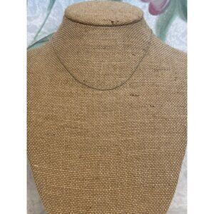 Simple Silver Chain Necklace